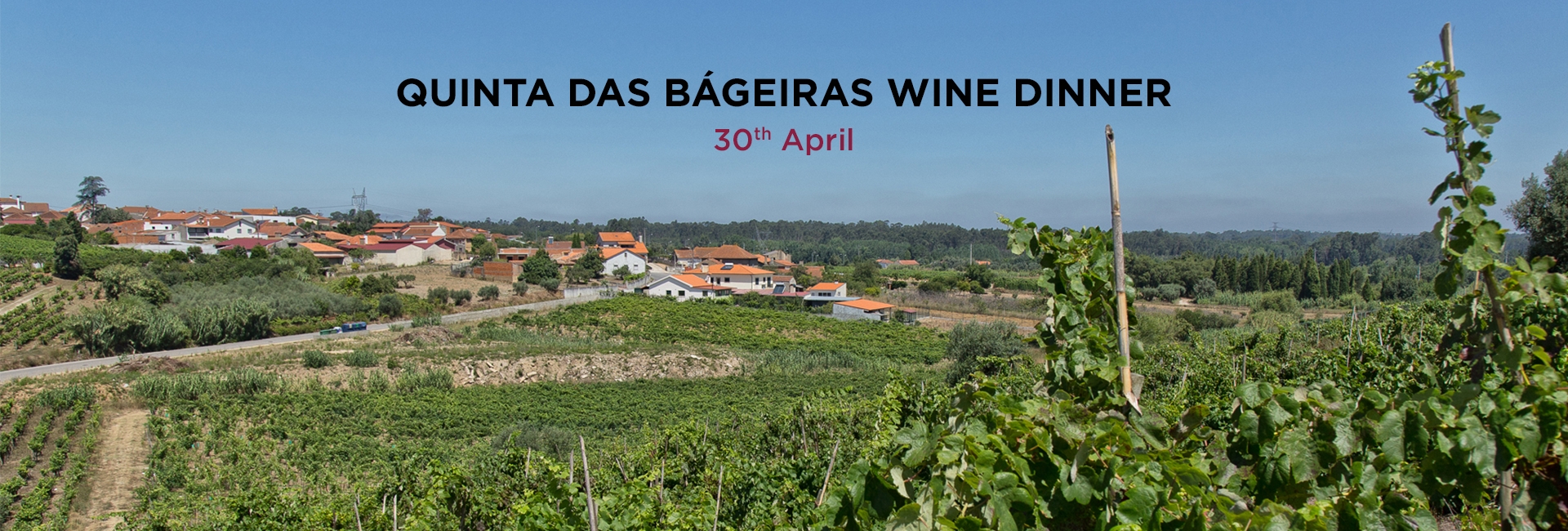 Quinta das Bágeiras Wine Dinner